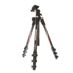 Manfrotto Befree Compact Travel Carbon Fiber Tripod with Ball Head, 4-Section, Black, 16-56.7 in. (MKBFRC4-BH) thumbnail