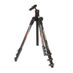 Manfrotto Befree Compact Travel Carbon Fiber Tripod with Ball Head, 4-Section, Black, 16-56.7 in. (MKBFRC4-BH) thumbnail