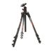 Manfrotto Befree Compact Travel Carbon Fiber Tripod with Ball Head, 4-Section, Black, 16-56.7 in. (MKBFRC4-BH) thumbnail