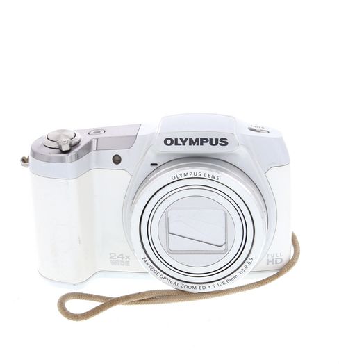 Olympus Stylus SZ-16 iHS Digital Camera, White {16MP}