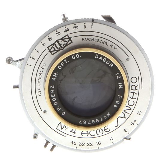 Goerz 12 in. (305mm) f/6.8 Gold Ring Dagor Ilex Acme Synchro BT Bi