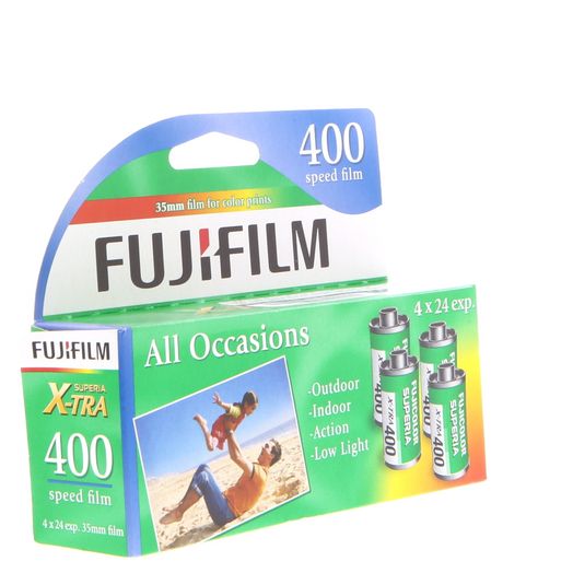 FUJIFILM FujiColor Superia X-TRA 400 35mm Color Negative Film (24