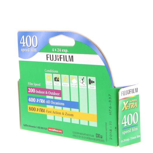 FUJIFILM FujiColor Superia X-TRA 400 35mm Color Negative Film (24