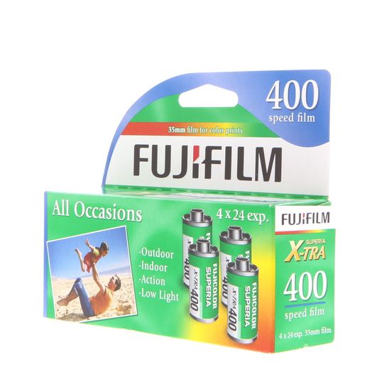 FUJIFILM FujiColor Superia X-TRA 400 35mm Color Negative Film (24