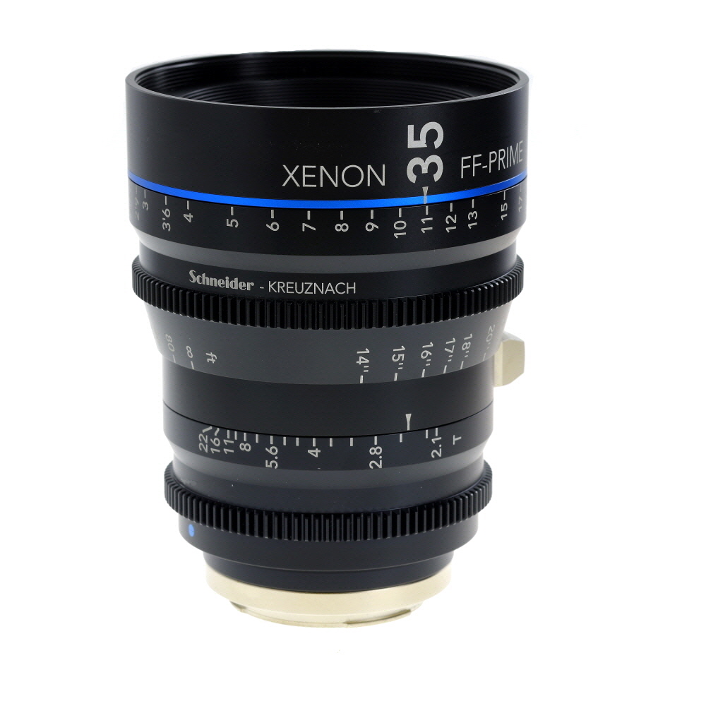 Schneider 35mm T2.1 Xenon FF-Prime Manual Focus Manual Aperture Lens For Canon EF Mount In Feet