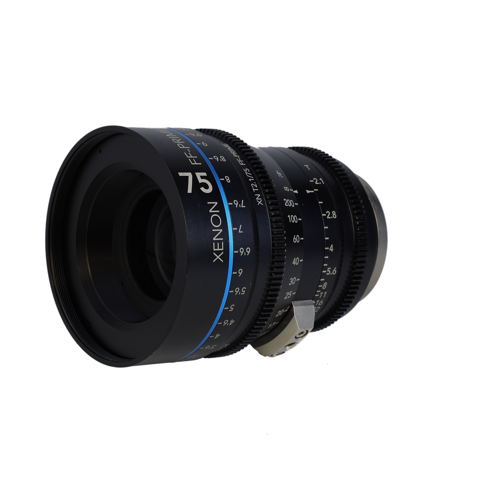 Schneider 75mm T2.1 Xenon FF-Prime Manual Focus Manual Aperture Lens For Canon EF Mount In Feet