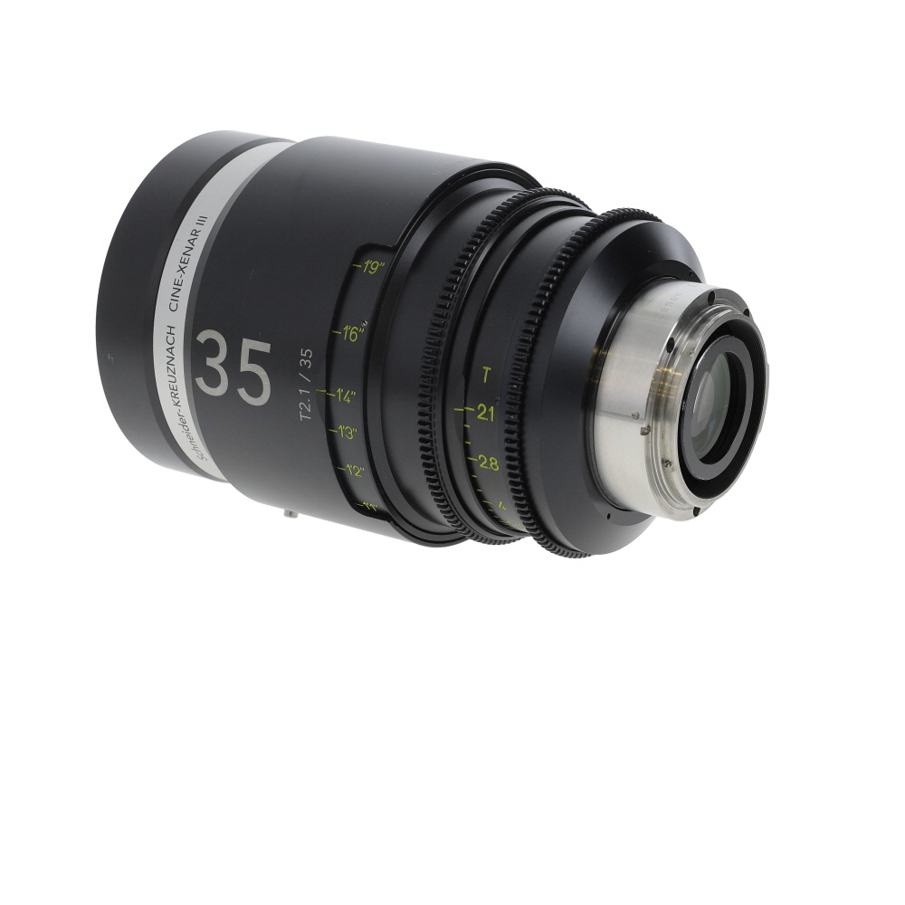 Schneider 35mm T2.1 Cine-Xenar III Lens For Canon EF Mount In Feet