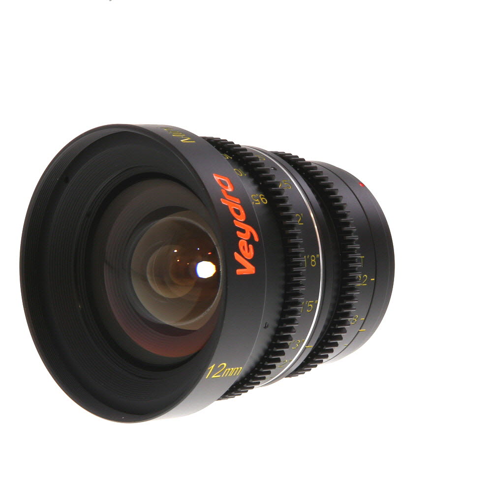 Veydra 12mm T2.2 Mini Prime Manual Lens for MFT (Micro Four Thirds)