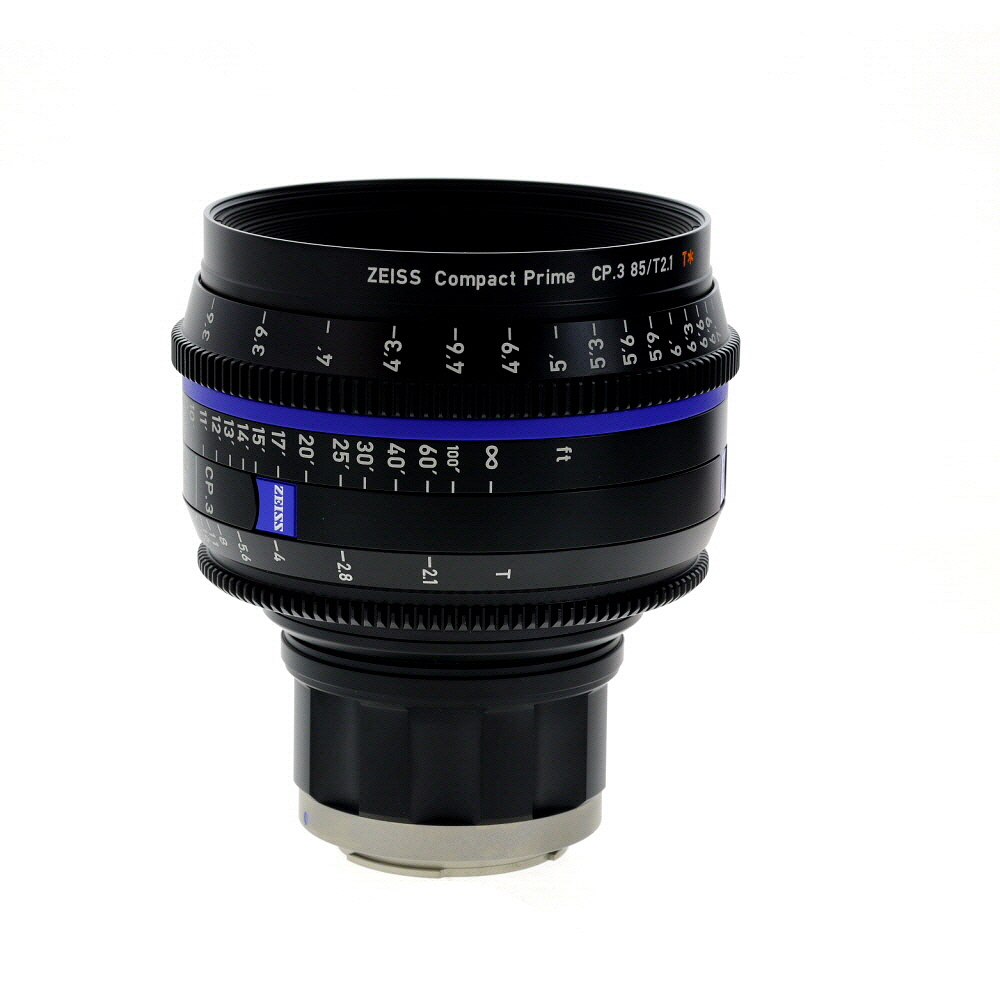 Zeiss CP.3 85mm T2.1 Compact Prime T* Manual Focus Manual Aperture Lens In Feet For Sony E Mount