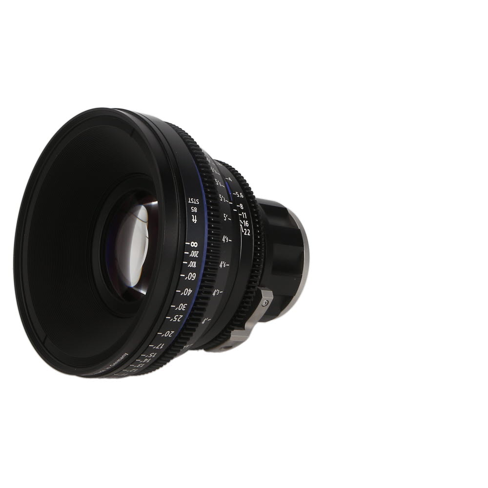 Zeiss CP.2 85mm T2.1 Compact Prime Planar T* Manual Lens for MFT (Micro Four Thirds) System, Black (In Feet)