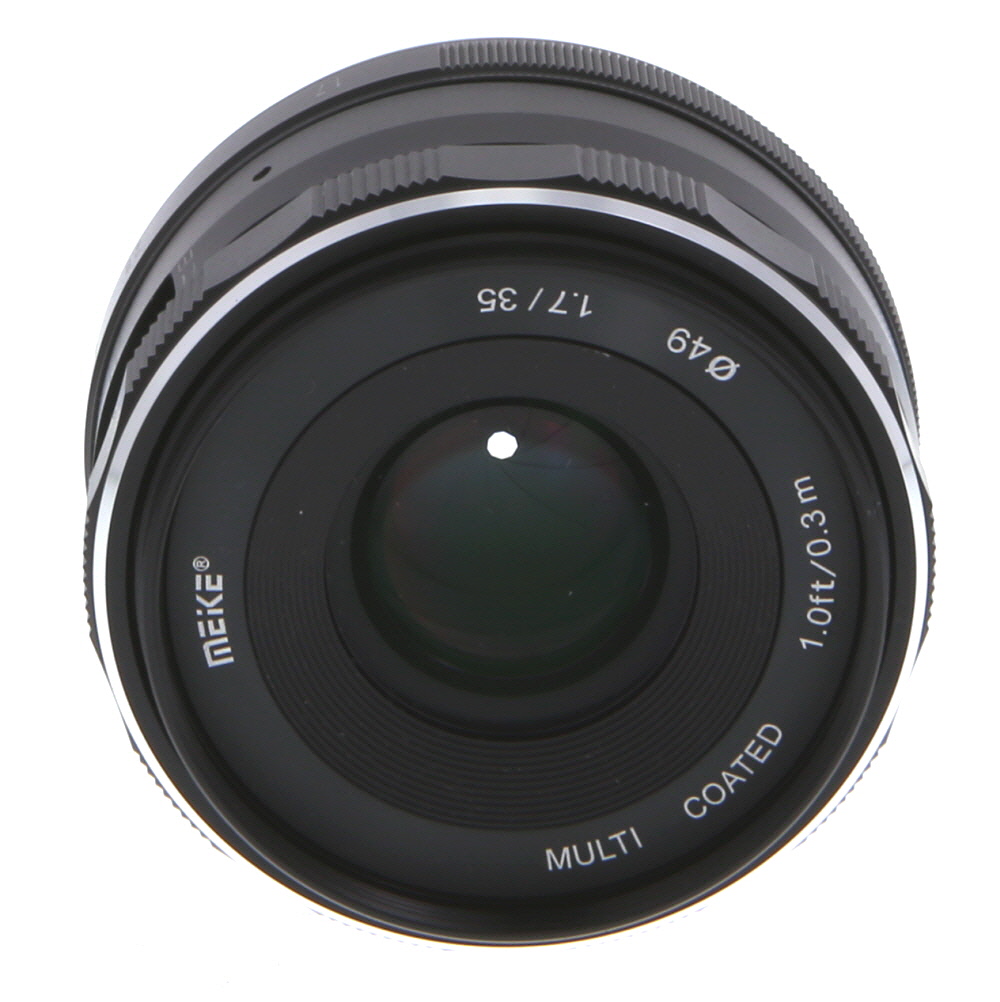 Meike 35mm f/1.7 Manual Lens for Fujifilm APS-C X-Mount, Black