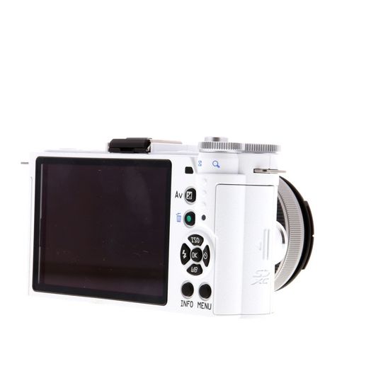 Pentax Q-S1 Mirrorless Camera, White With Cream Grips, With 5-15mm