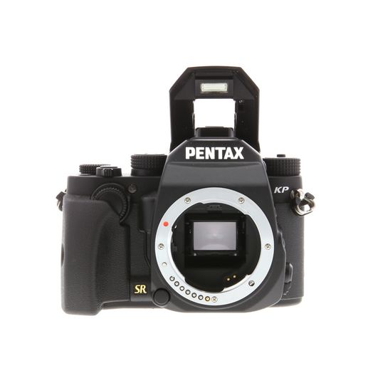 Pentax KP DSLR Camera Body, Black {24.3MP} with Large Grip Kit (O