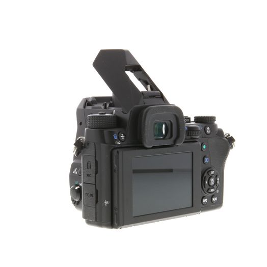 Pentax KP DSLR Camera Body, Black {24.3MP} with Large Grip Kit (O