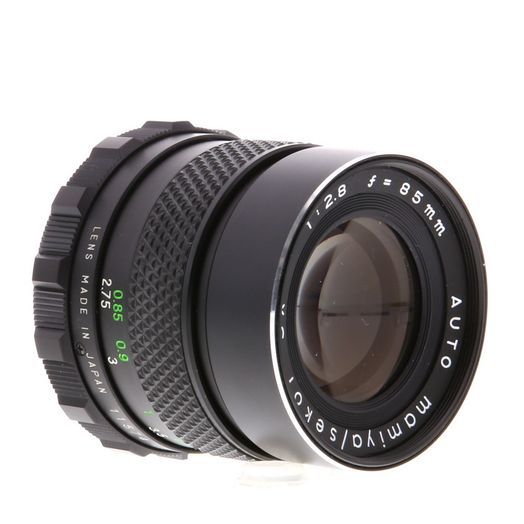 Mamiya/Sekor 85mm F/2.8 SX Black M42 Screw Mount Manual Focus Lens