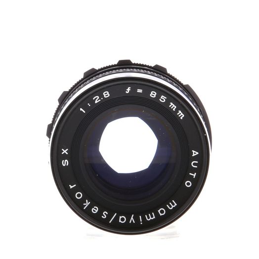 Mamiya/Sekor 85mm F/2.8 SX Black M42 Screw Mount Manual Focus Lens