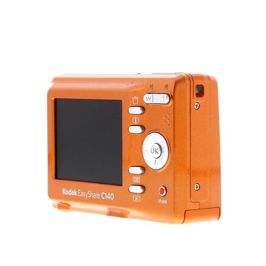 Kodak C140 Orange Digital Camera {8.2MP} (Requires 2/AA)
