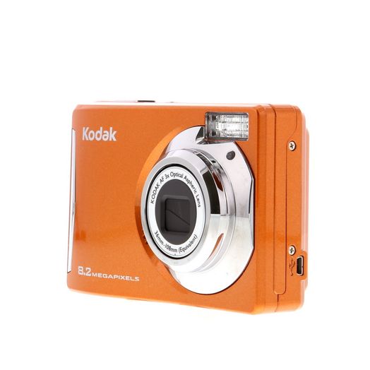 Kodak C140 Orange Digital Camera {8.2MP} (Requires 2/AA)
