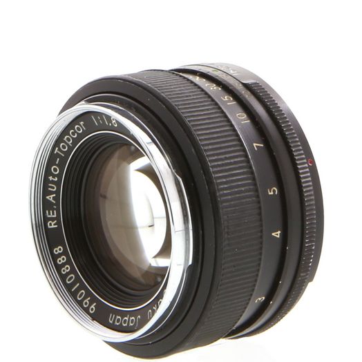 RE Auto-Topcor 1:1.8 f=5.8cm 単焦点レンズ Topcon 5.8cm (58mm) f/1.8 RE-Auto-Topcor Lens, Black {49}