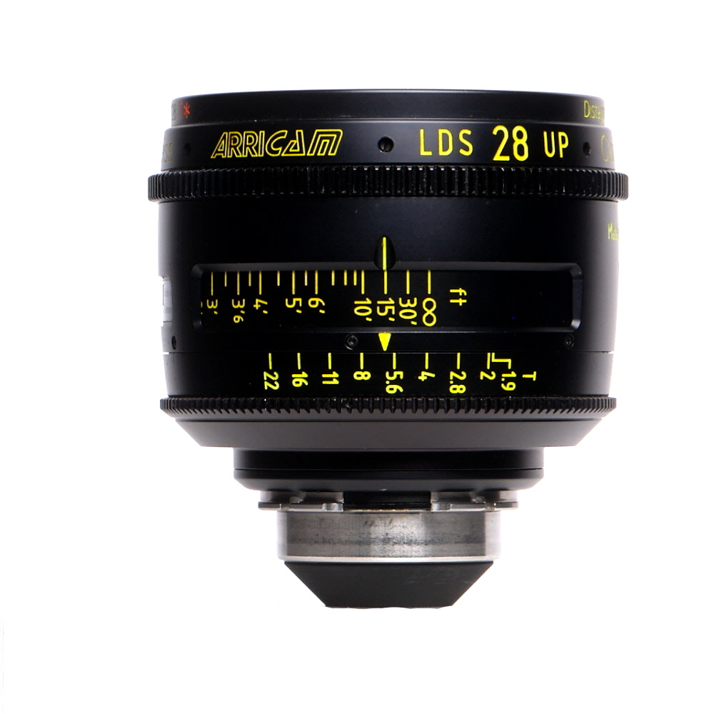ARRI ARRICAM 28mm T1.9 LDS Ultra Prime Lens with PL-Mount (Feet Scale) K2.52127.0