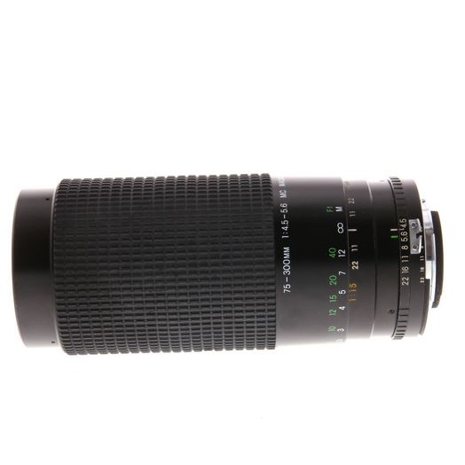 COSINA レンズ　75-300MM Cosina 75-300mm f/4.5-5.6 Macro MC AIS Manual Focus Lens for Nikon {58
