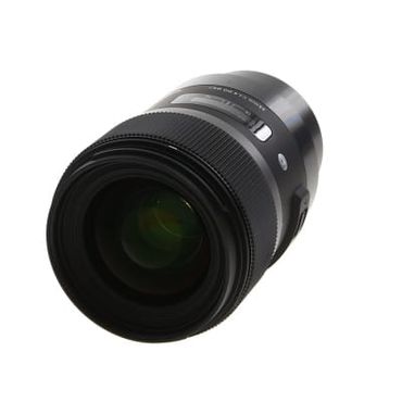Sigma 35mm f/1.4 DG HSM A (Art) Full-Frame Lens for Nikon F-Mount, Black