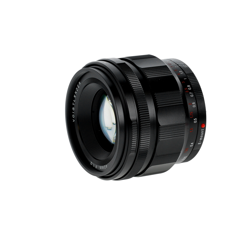 Voigtlander 40mm f/1.2 Nokton Aspherical Full-Frame Manual Lens for Sony E-Mount