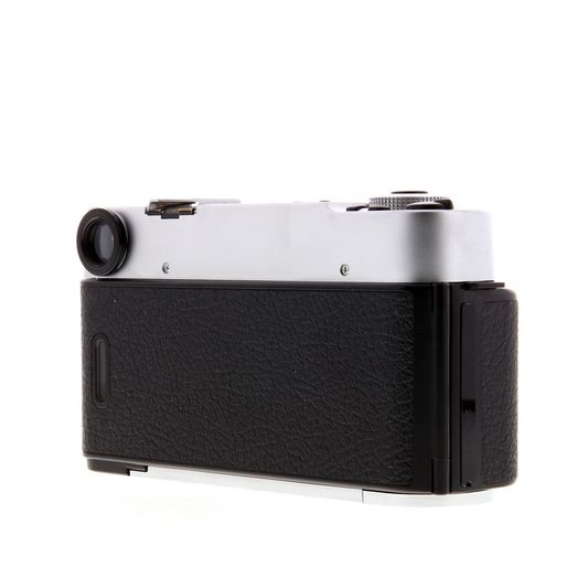 Konica Hexar 35mm Camera, Silver with 35mm f/2 Lens, HX14 Auto Flash