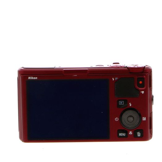 Nikon Coolpix S9500 Digital Camera, Red {18.1MP}