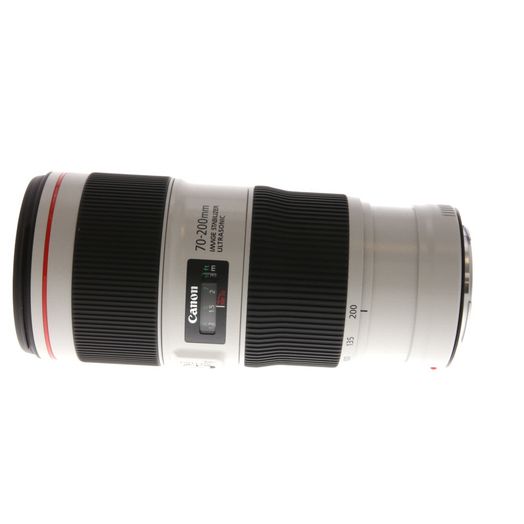 Canon 70-200mm f/4 L IS II USM EF-Mount Lens, White {72}
