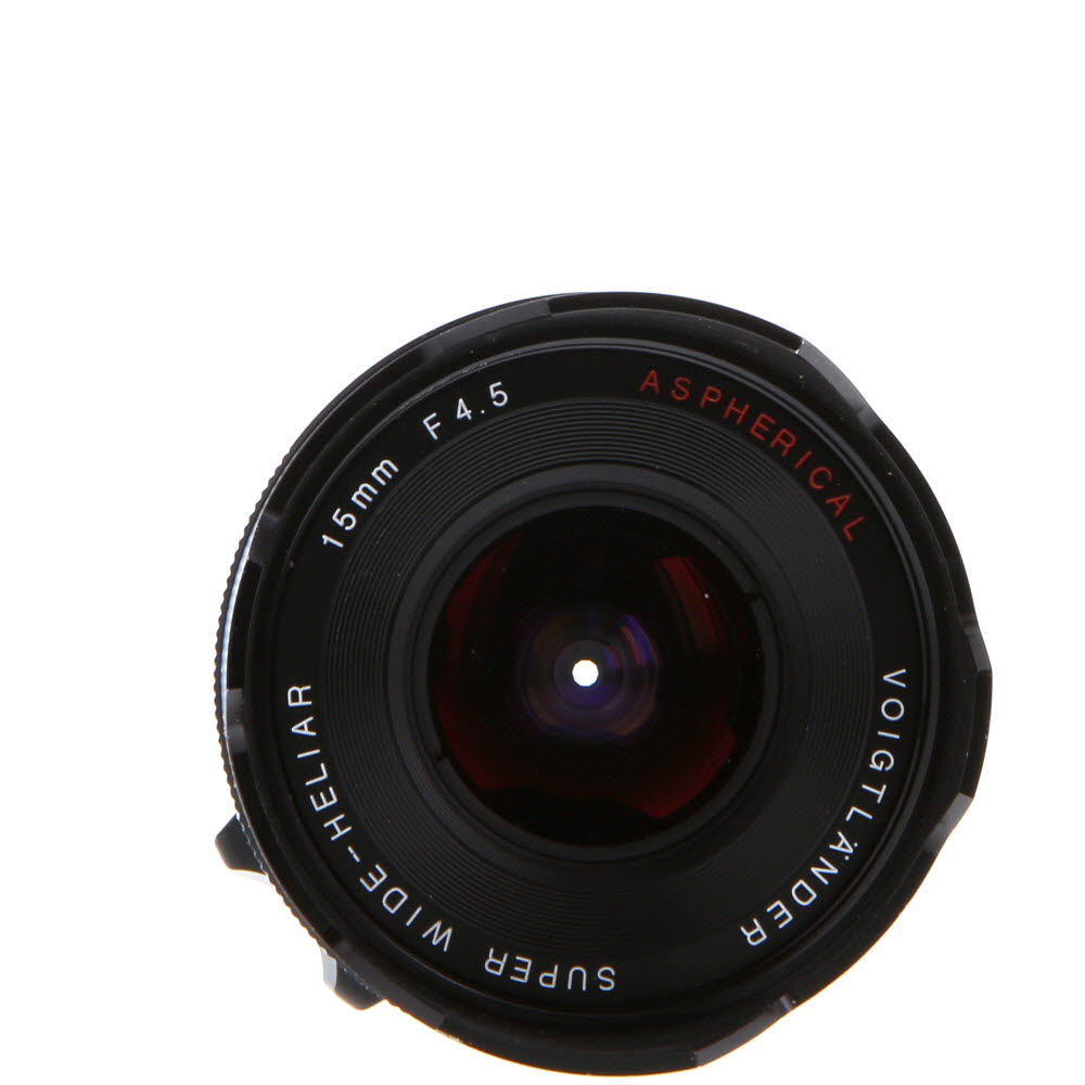 Voigtlander 15mm f/4.5 Super Wide-Heliar II Aspherical Lens for Leica M-Mount