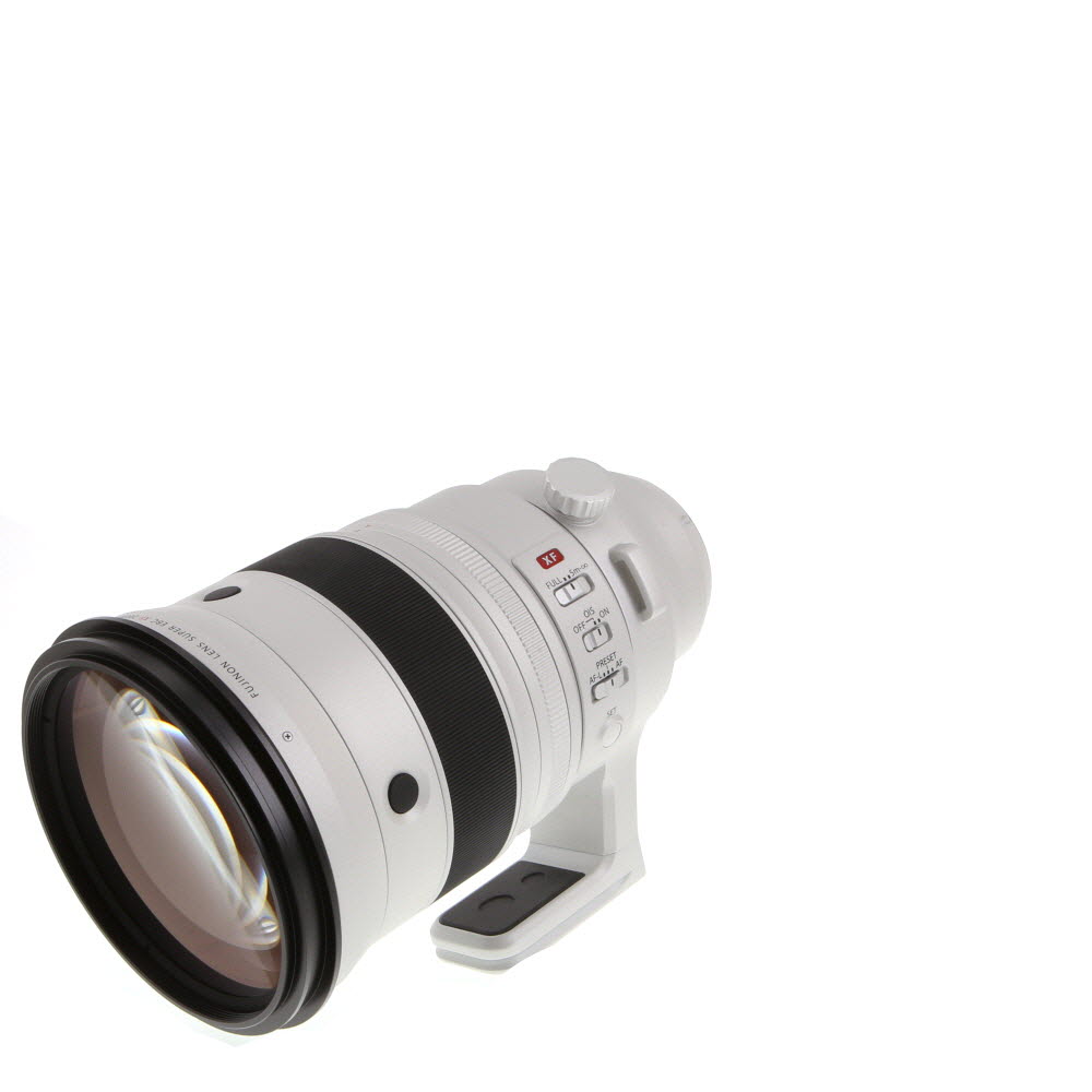 FUJIFILM XF 200mm f/2 R LM OIS WR Fujinon APS-C Lens w/ XF 1.4x TC F2 WR Teleconverter for X-Mount, White