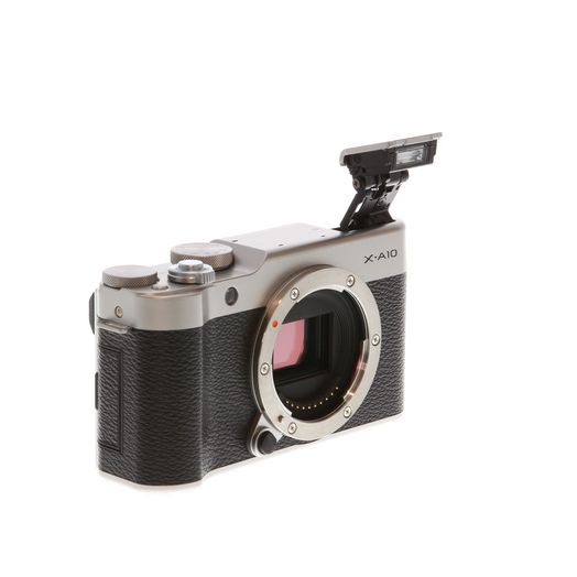 Fuji Xa10 Fujifilm Xa10 Kamera Fujifilm Second FUJIFILM X-A10 Mirrorless Camera Body,  Silver