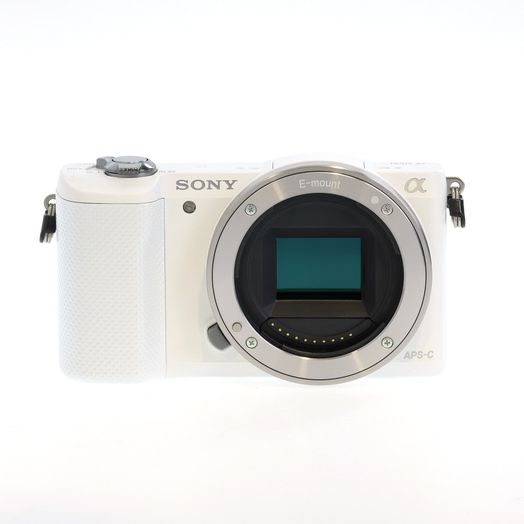 Sony a5000 Mirrorless Camera Body, White {20.1MP} Menu Defaults to