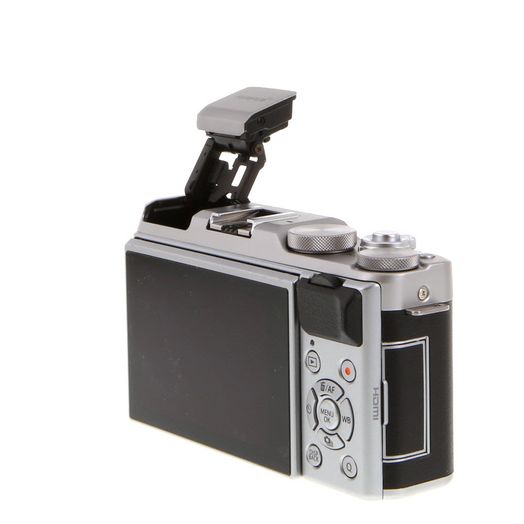 FUJIFILM X-A5 Mirrorless Camera Body, Silver/Brown Leather {24.2MP}