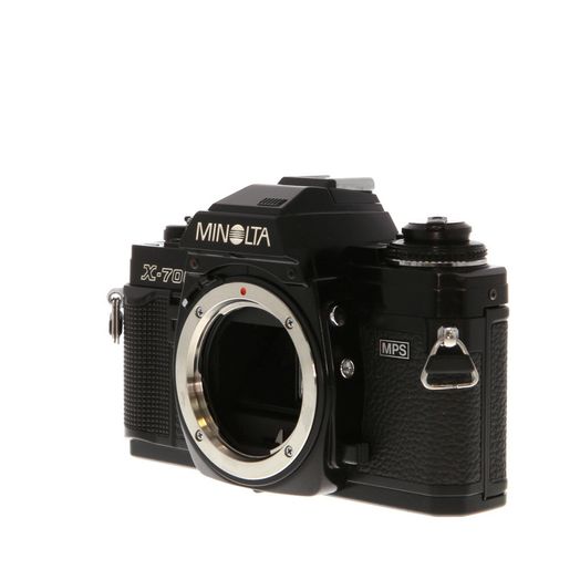 Minolta X-700 35mm Camera Body, Black with Quartz Data Back 1