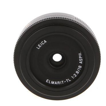 Leica 18mm f/2.8 Elmarit-TL ASPH. APS-C Lens for Leica L-Mount, Black {E39} 11088