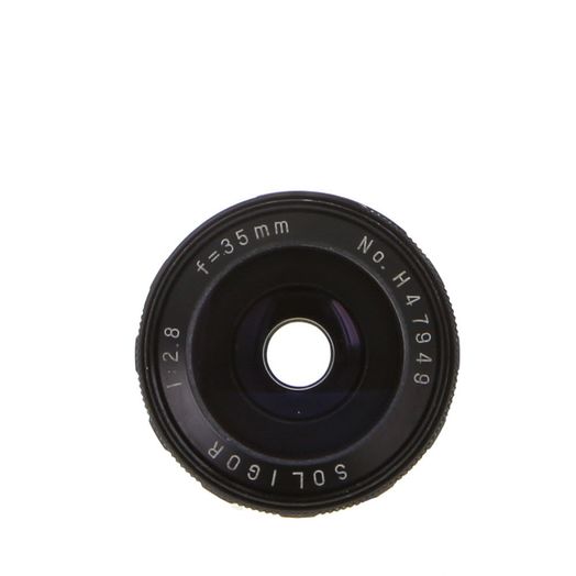 Soligor 35mm f/2.8 Preset with T-Mount Adapter for M42 Screw Mount