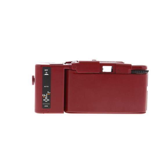 Olympus XA2 35mm Camera with A11 Flash, Red