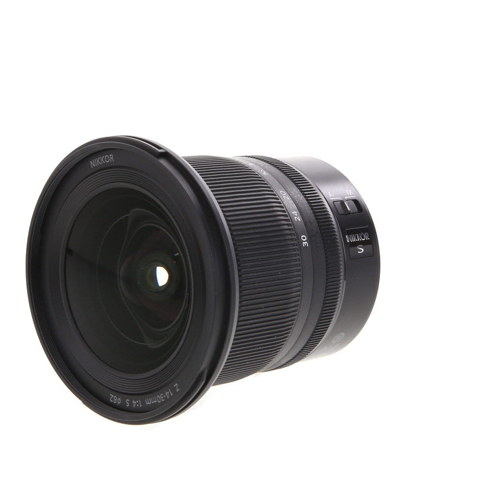 Nikon Nikkor Z 14-30mm f/4 S Autofocus FX Lens for Z-Mount, Black | 82