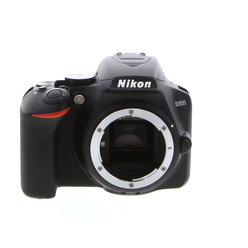 Nikon D3500 DSLR Camera Body, Black {24.2MP}