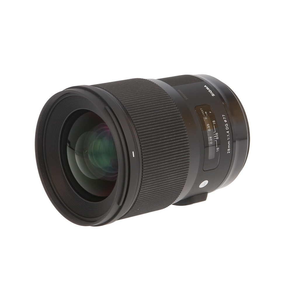 Sigma 28mm f/1.4 DG HSM A (Art) Autofocus Full Frame Lens for Canon EF-Mount