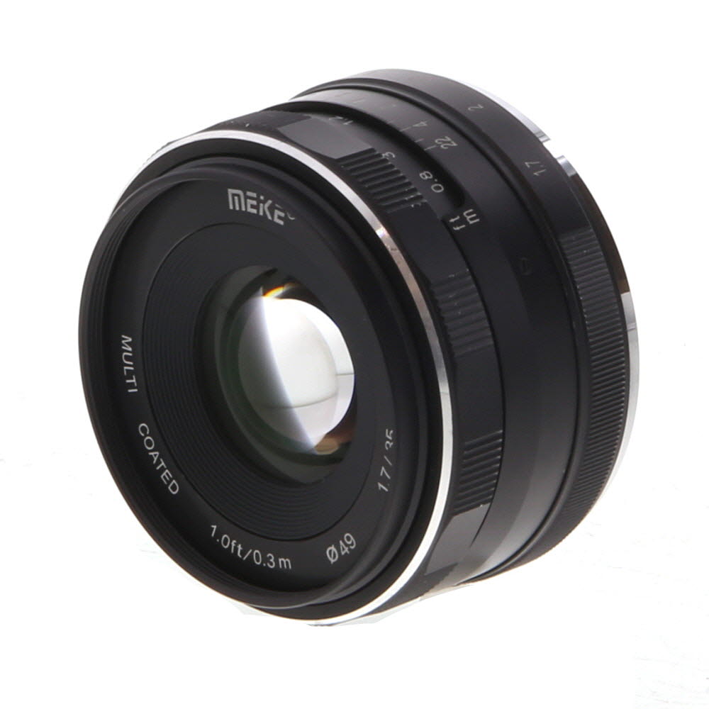Meike 35mm f/1.7 Manual APS-C Lens for Sony E-Mount