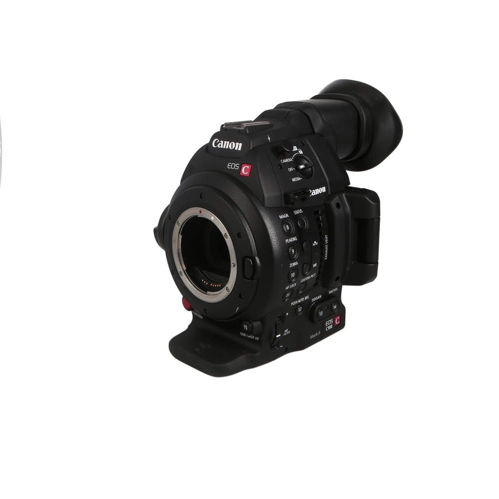 Canon Cinema EOS C100 Mark II HD Camcorder Body (EF-Mount) with