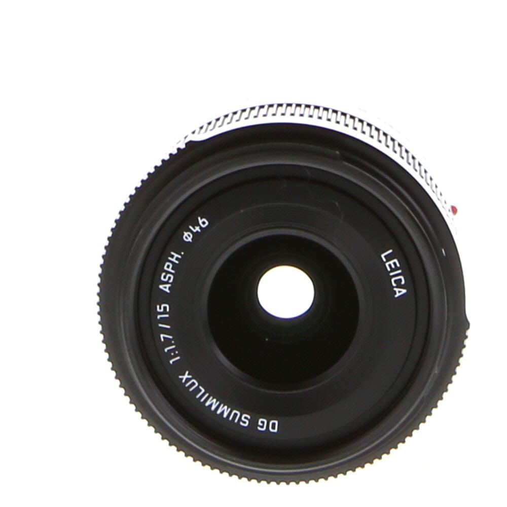 Panasonic Lumix Leica 15mm f/1.7 DG Summilux ASPH. Lens for MFT