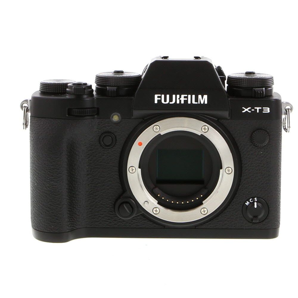 FUJIFILM X-T3 Mirrorless Camera Body, Black {26.1MP} without EF-X8