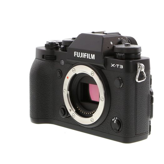 FUJIFILM X-T3 Mirrorless Camera Body, Black {26.1MP} without EF-X8