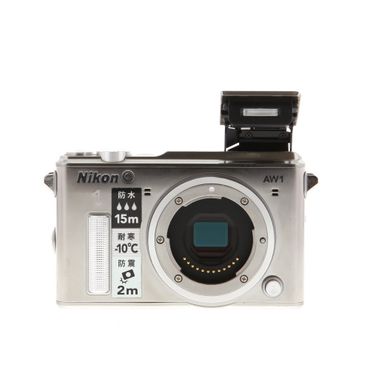 Nikon 1 AW1 Mirrorless Camera Body, Silver