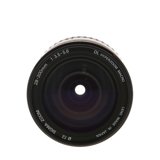 Sigma 28-200mm f/3.5-5.6 Aspherical Macro DL IF Hyperzoom Lens for