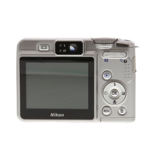 Nikon Coolpix P50 Digital Camera, Silver {8.1MP} Requires 2/AA